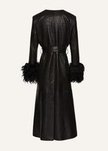 Load image into Gallery viewer, AW24 LEATHER 13 COAT BLACK
