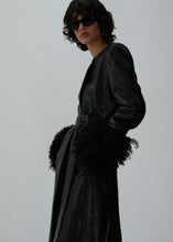 Load image into Gallery viewer, AW24 LEATHER 13 COAT BLACK
