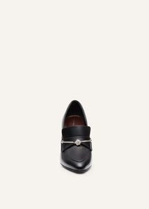 AW24 LOAFERS LEATHER BLACK