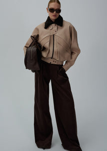 AW24 PANTS 01 BROWN