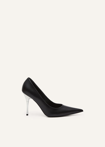 AW24 PUMPS LEATHER BLACK