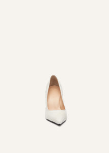 AW24 PUMPS PONY WHITE