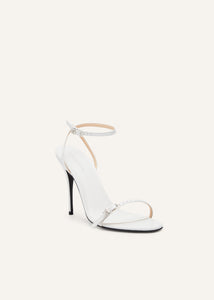 AW24 SANDALS LEATHER WHITE