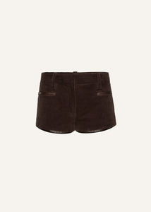 AW24 SHORTS 01 BROWN