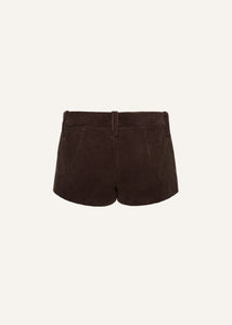 AW24 SHORTS 01 BROWN