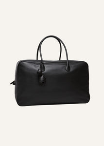 Travel Brigitte bag in black leather