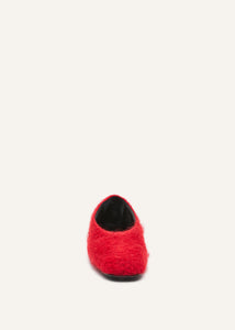 AW25 BALLET FLATS LOOM RED