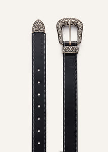 AW25 BELT 01 BLACK
