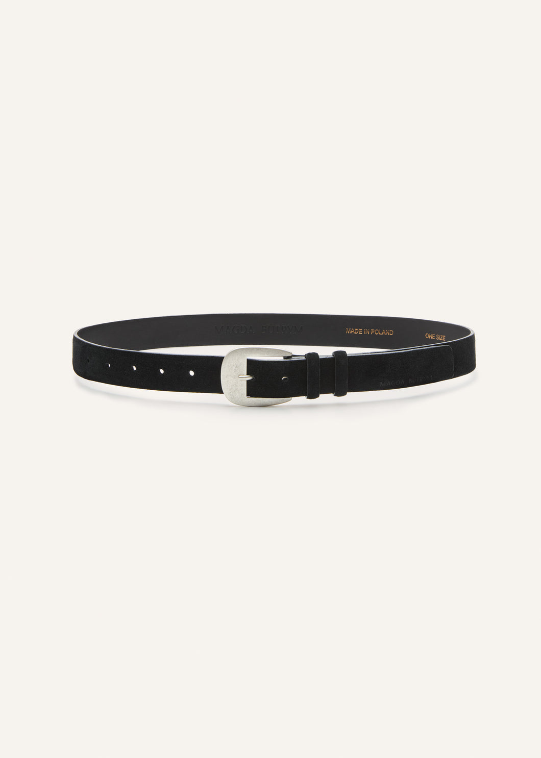 AW25 BELT 04 BLACK
