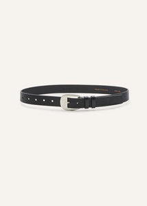 AW25 BELT 04 BLACK SUEDE