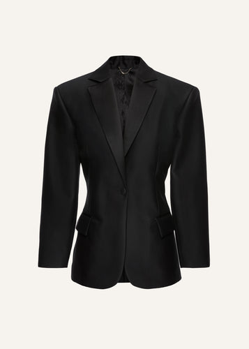 AW25 BLAZER 01 BLACK