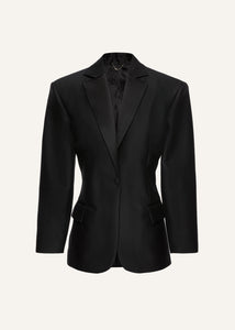AW25 BLAZER 01 BLACK