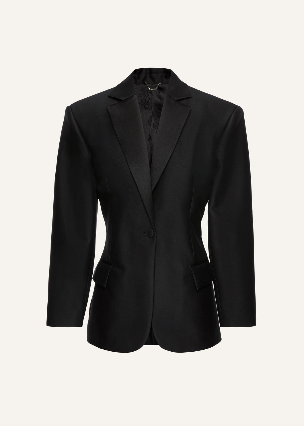 AW25 BLAZER 01 BLACK