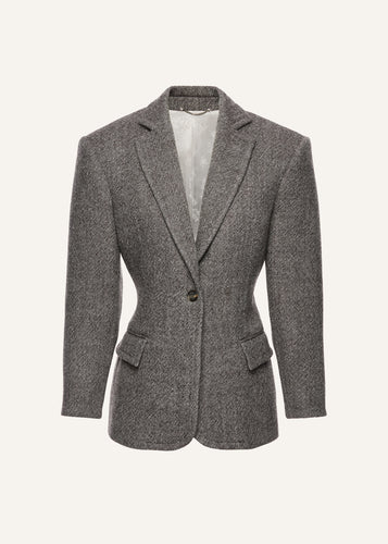 AW25 BLAZER 01 GREY