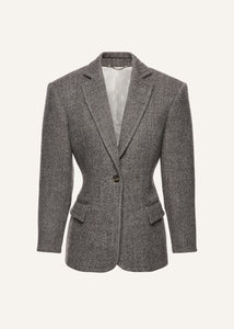 AW25 BLAZER 01 GREY