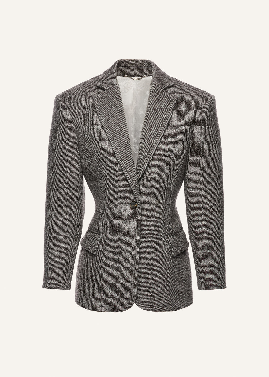 AW25 BLAZER 01 GREY