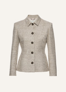 AW25 BLAZER 03 BEIGE