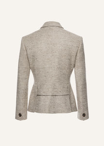 AW25 BLAZER 03 BEIGE