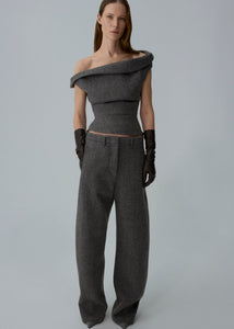 AW25 BLOUSE 01 GREY