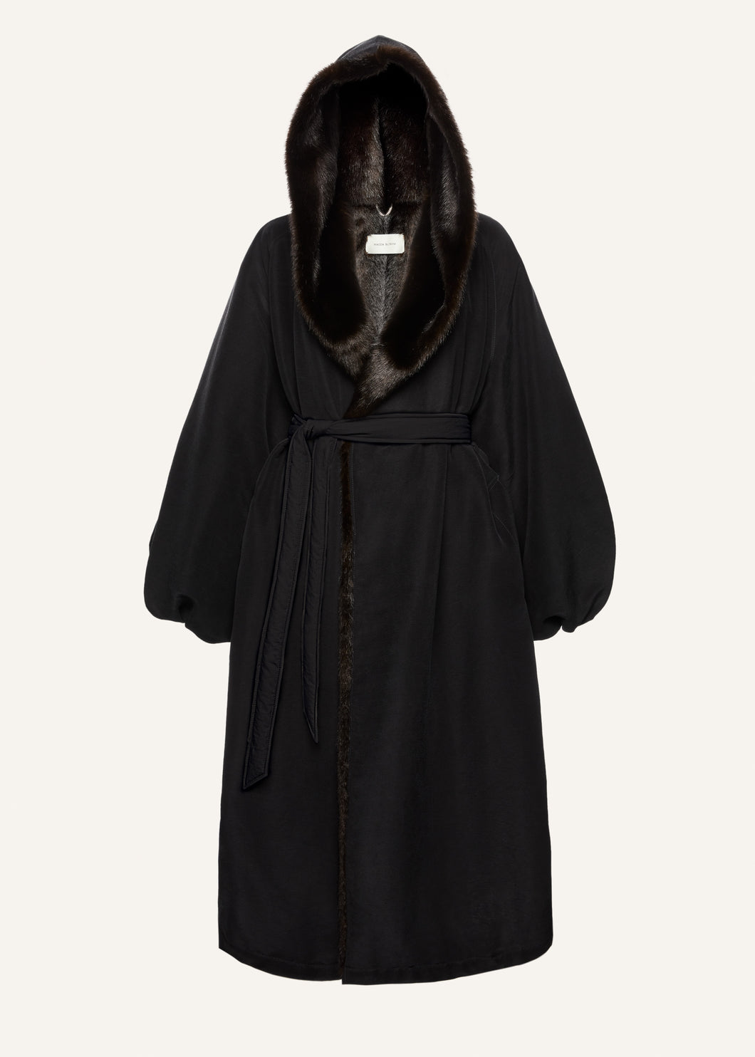 AW25 COAT 07 BLACK