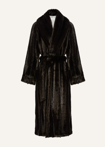 AW25 COAT 09 BROWN
