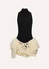 Load image into Gallery viewer, AW25 CROCHET 01 BODYSUIT BLACK
