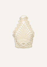 Load image into Gallery viewer, AW25 CROCHET 03 TOP CREAM
