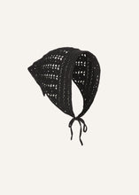 Load image into Gallery viewer, AW25 CROCHET 07 SCARF BLACK
