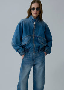 AW25 DENIM 02 JACKET BLUE