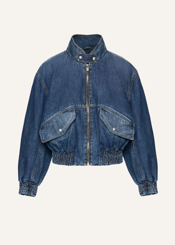 AW25 DENIM 02 JACKET DARK BLUE