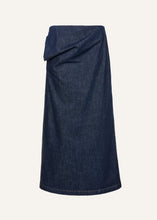 Load image into Gallery viewer, AW25 DENIM 04 SKIRT NAVY
