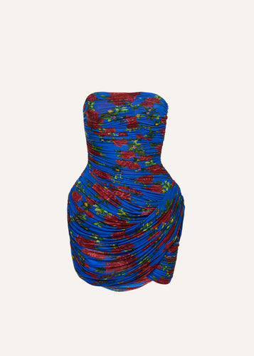 AW25 DRESS 05 BLUE PRINT