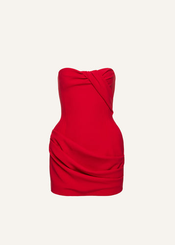 AW25 DRESS 18 RED