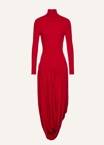 AW25 DRESS 21 RED