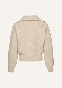 AW25 KNITWEAR 03 SWEATER BEIGE