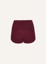 Load image into Gallery viewer, AW25 KNITWEAR 04 SHORTS BORDEAUX
