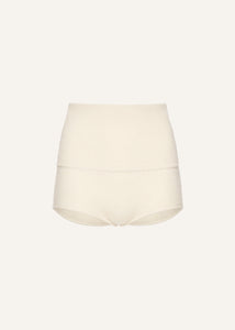 AW25 KNITWEAR 04 SHORTS CREAM