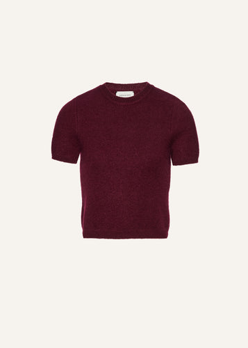 AW25 KNITWEAR 05 TOP BORDEAUX