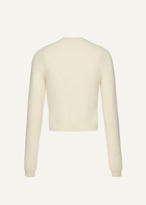 AW25 KNITWEAR 08 CARDIGAN CREAM