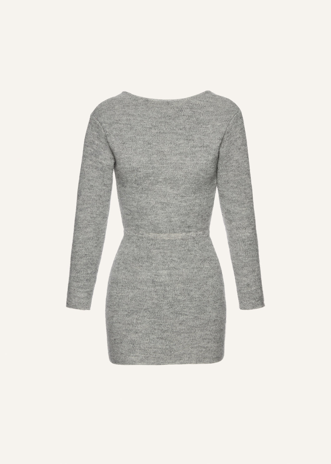 AW25 KNITWEAR 10 DRESS GREY