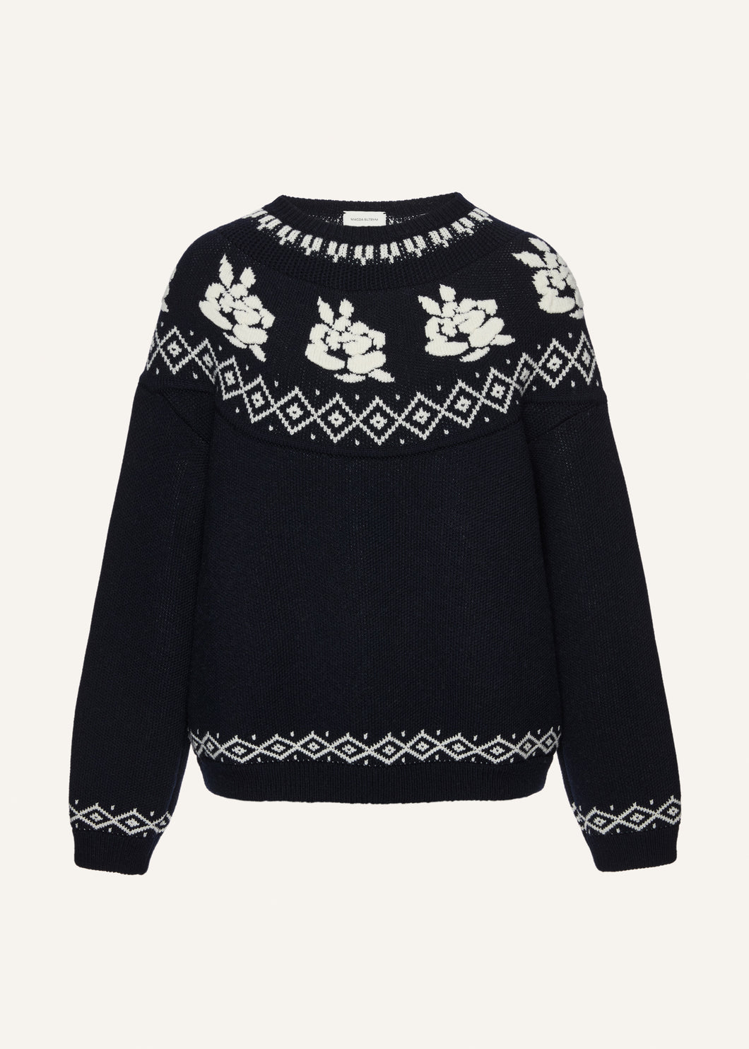 AW25 KNITWEAR 18 SWEATER NAVY