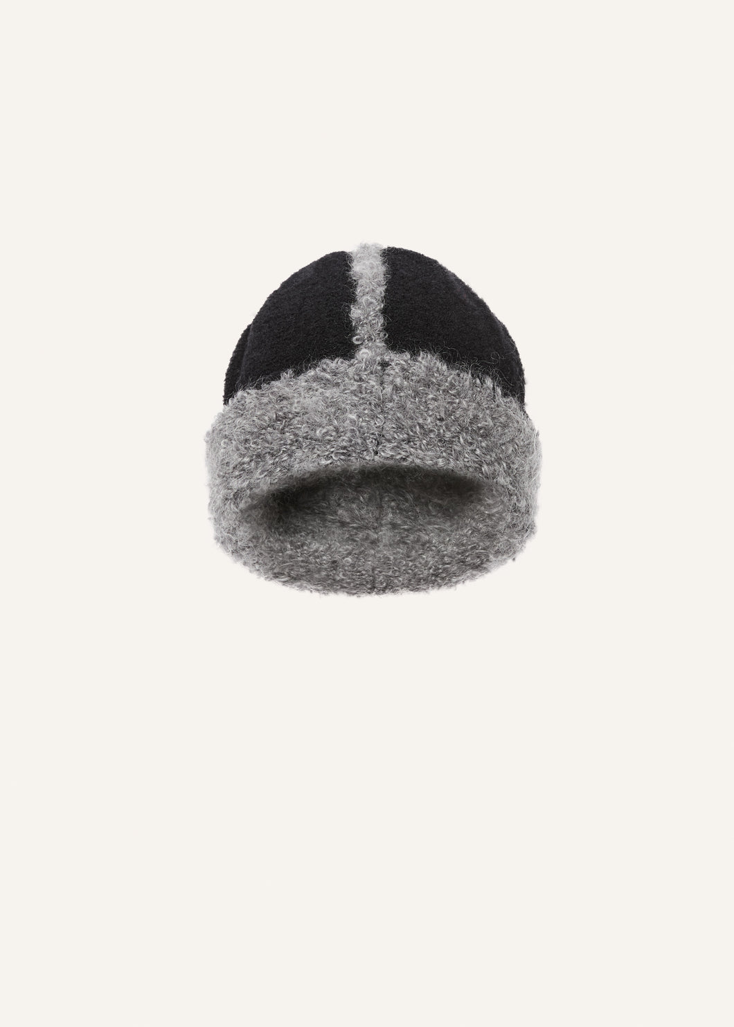AW25 KNITWEAR 20 HAT BLACK