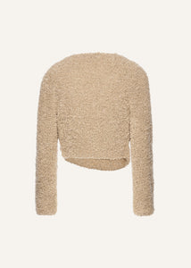 AW25 KNITWEAR 23 SWEATER BEIGE
