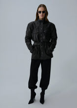 Load image into Gallery viewer, AW25 LEATHER 01 JACKET BLACK
