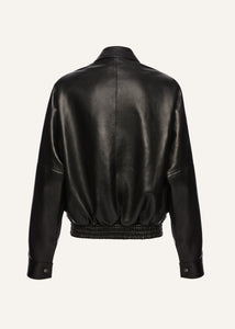 AW25 LEATHER 10 JACKET BLACK