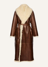 Load image into Gallery viewer, AW25 LEATHER 15 SHEARLING BROWN
