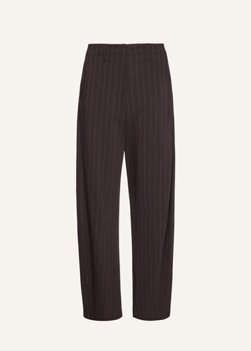 AW25 PANTS 01 BROWN STRIPES