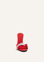 Load image into Gallery viewer, AW25 SANDALS SATIN RED
