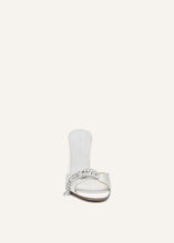 Load image into Gallery viewer, AW25 SANDALS SATIN WHITE

