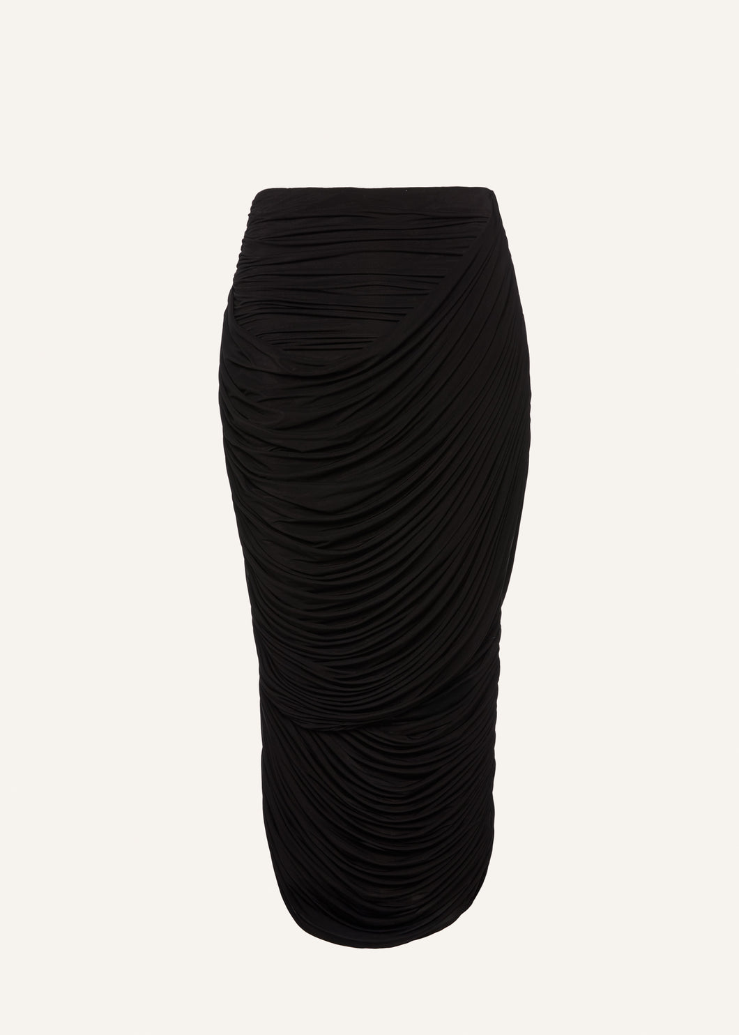 AW25 SKIRT 01 BLACK